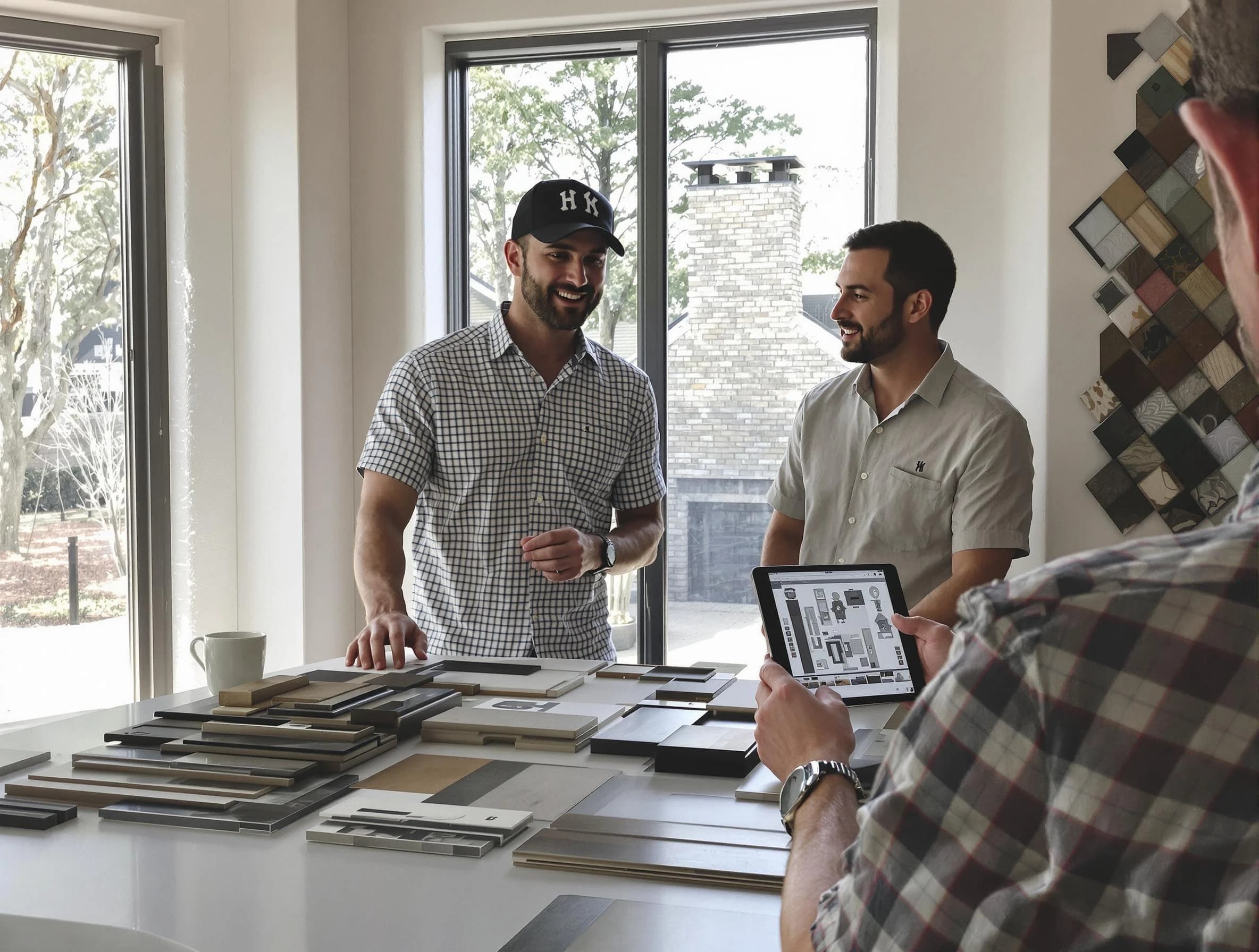 Bloomfield Chimney Sweep remodeling a chimney and fireplace in Bloomfield, NJ