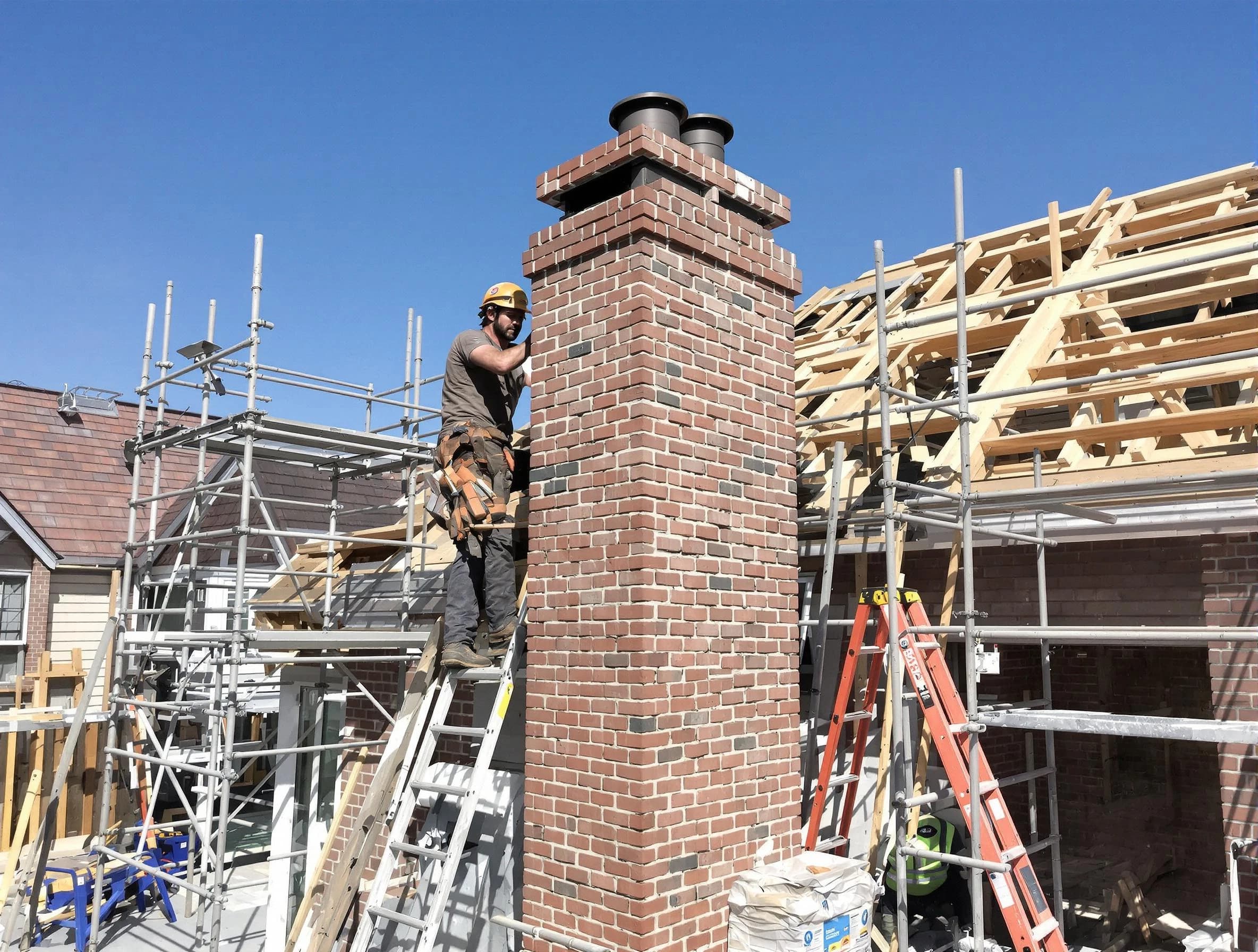New chimney installation completed by Bloomfield Chimney Sweep in Bloomfield, NJ