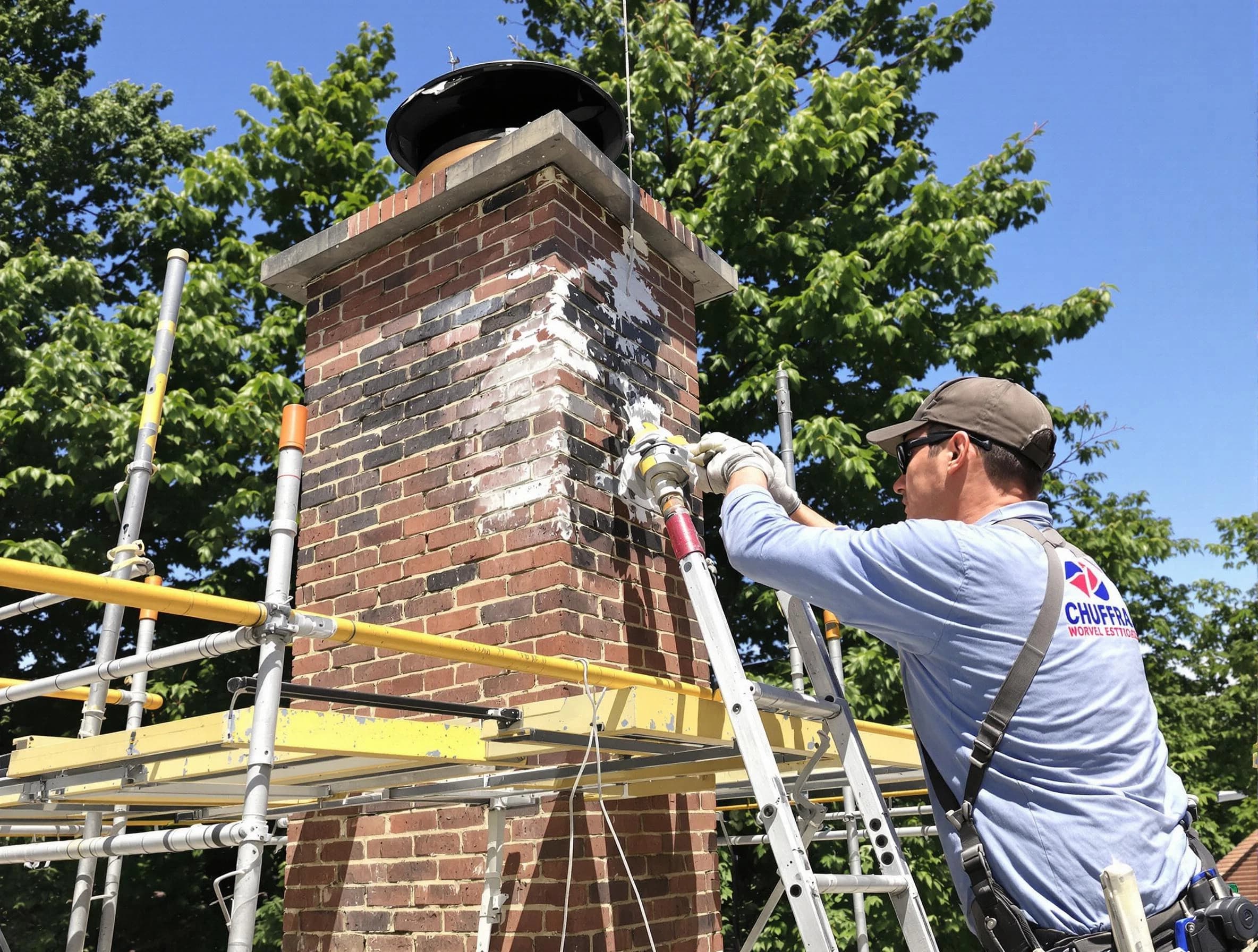 Structural chimney repair by Bloomfield Chimney Sweep in Bloomfield, NJ