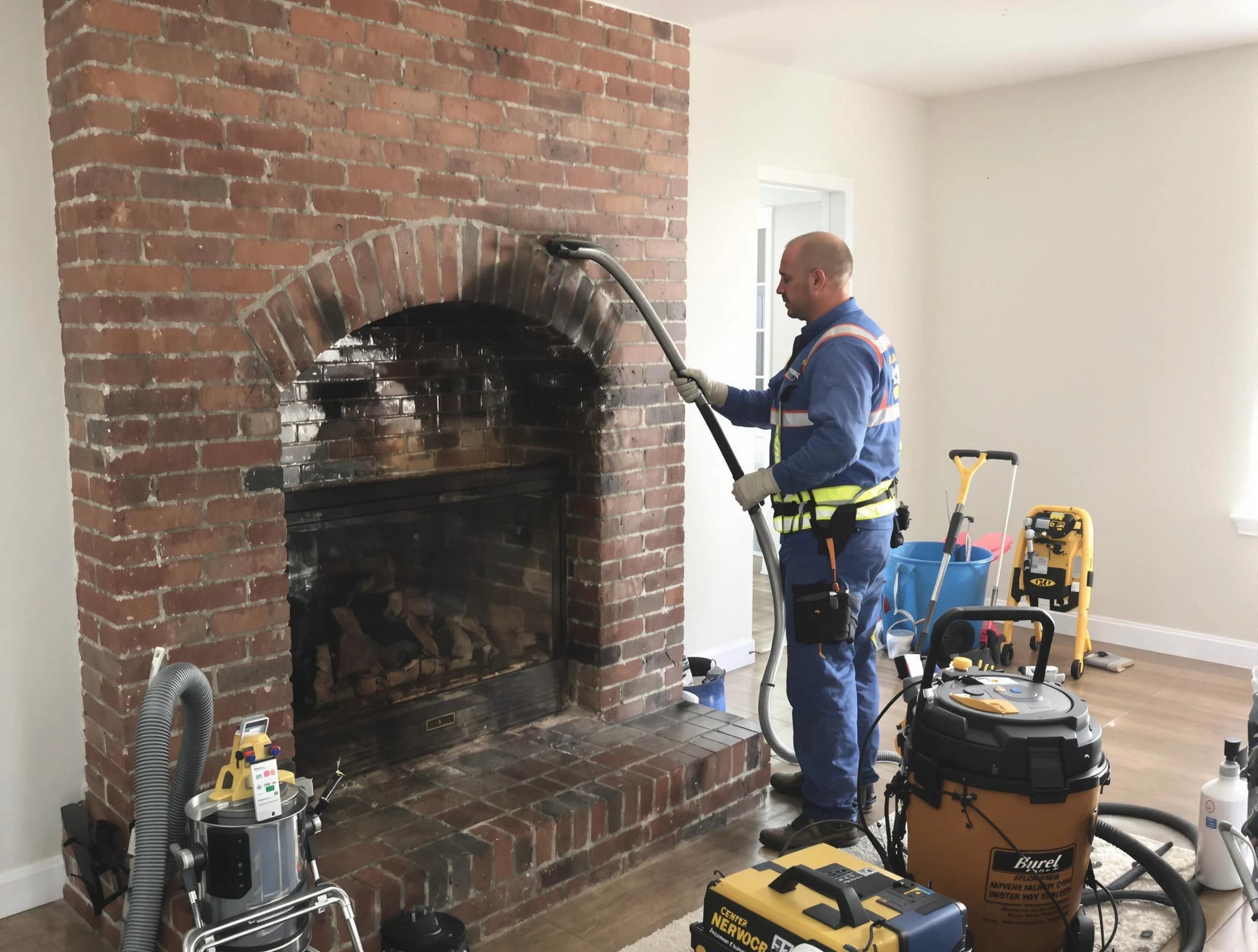 Bloomfield Chimney Sweep expert performing detailed chimney sweep in Bloomfield, NJ