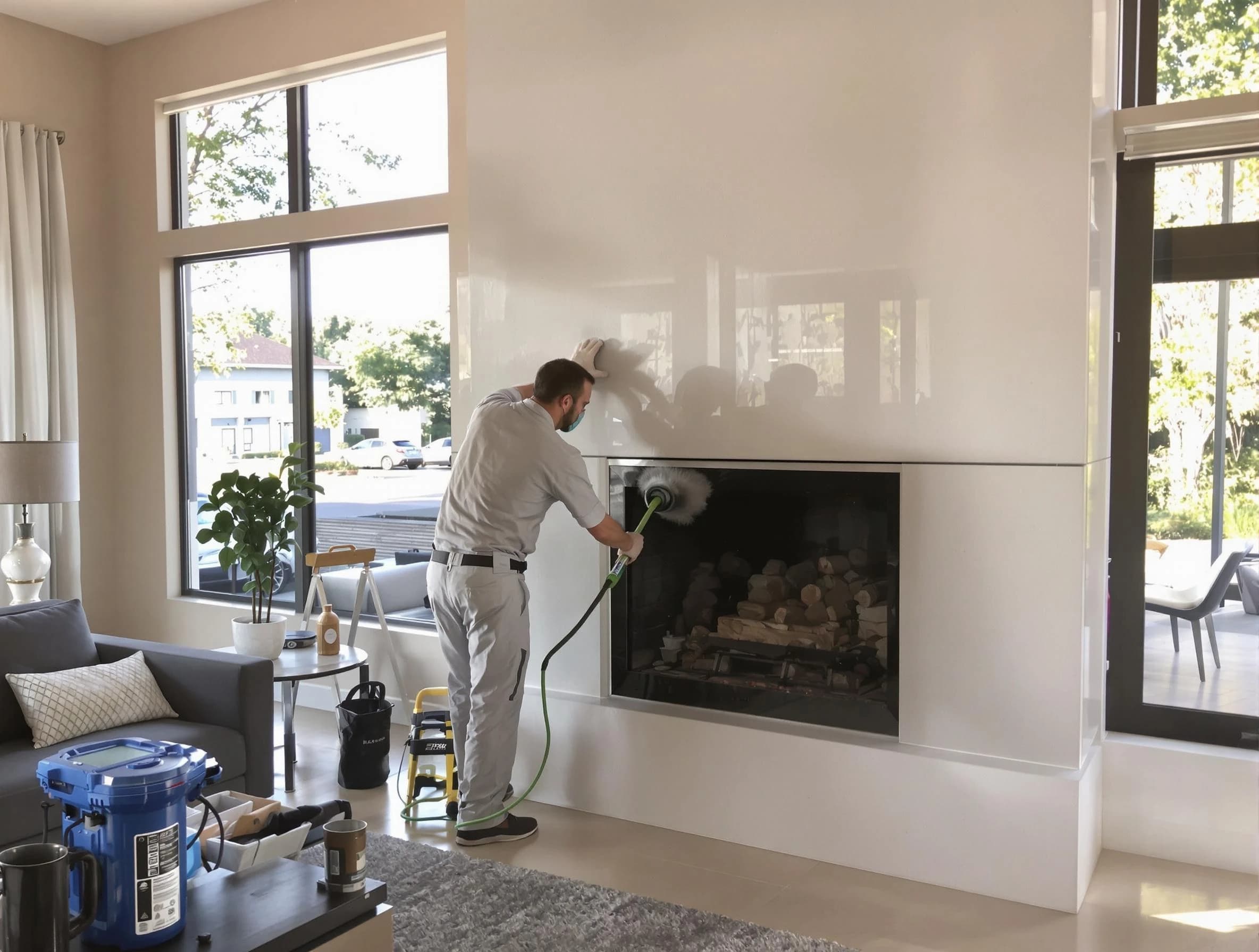 Bloomfield Chimney Sweep performing thorough soot removal in Bloomfield, NJ