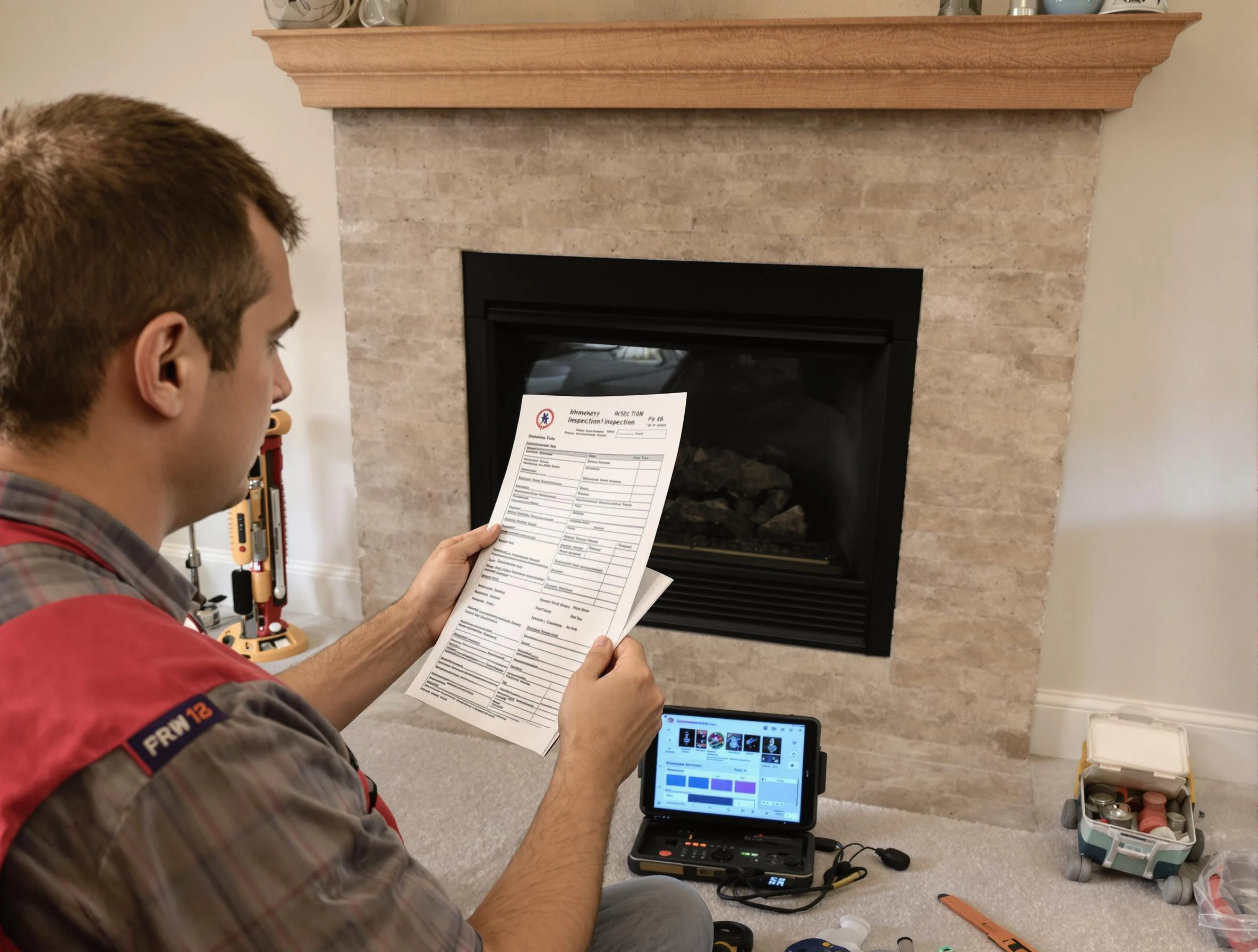 Thorough chimney inspection by Bloomfield Chimney Sweep in Bloomfield, NJ